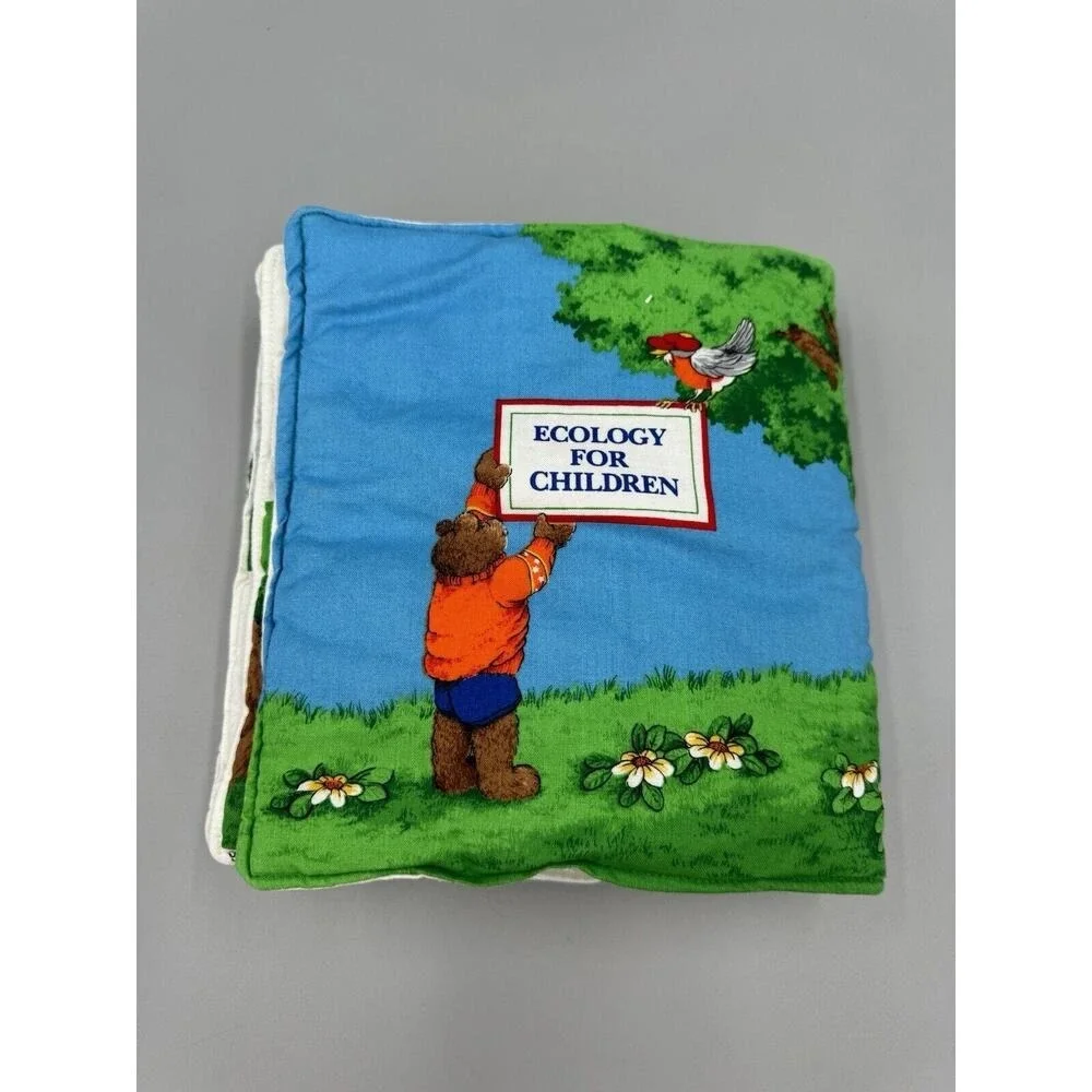Owl Saves The Day Ecology for Children Fabric Cloth Book 8
